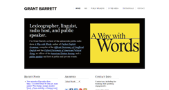 Desktop Screenshot of grantbarrett.com